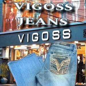Vigoss Dublin Boot Cut Jeans Women’s Size 5/6 Heritage Fit  Embroidered​